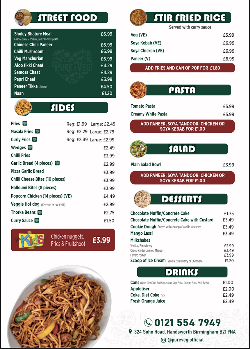 Pure Vegi Menu - Image 5
